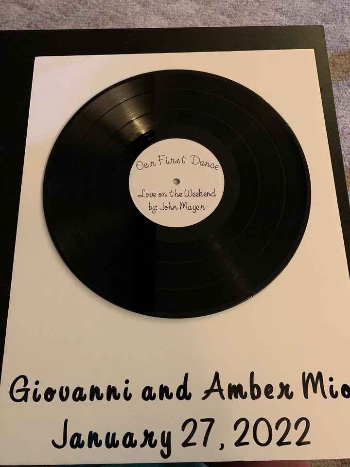 Vinyl record “guest book”? - 1