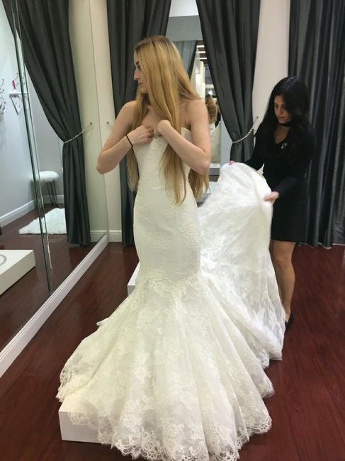 I said yes to the dress!