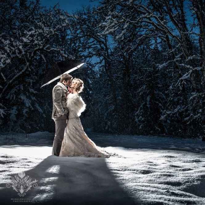 I have seen "trash the dress"... but this is just something else