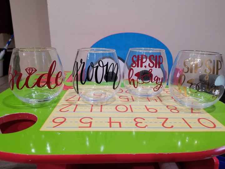 Custom wine glasses - 1