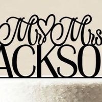 What are you using for cake toppers?