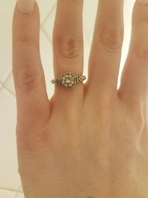 Show off your solitaire ring! 💎 - 1