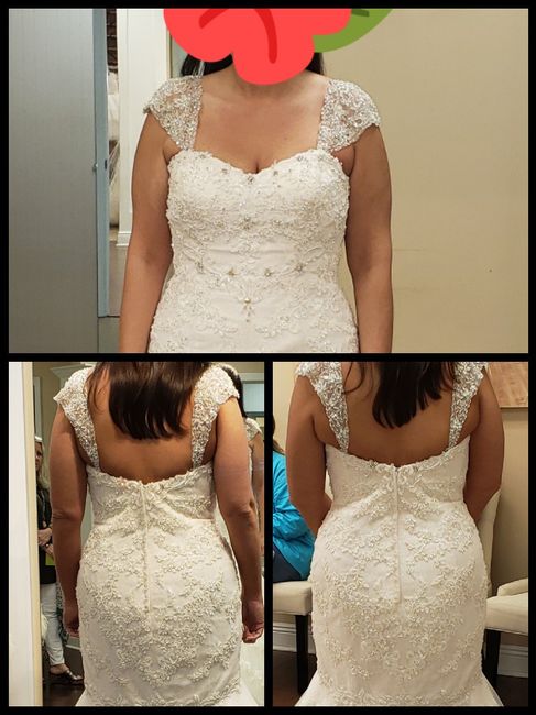 Underarm Fat on Wedding Dress 1