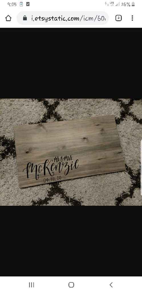 Unique Wedding Guest Books? Show Me Yours! - 1