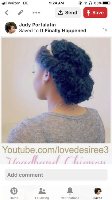 Naturally curlies, show me your wedding styles! 6
