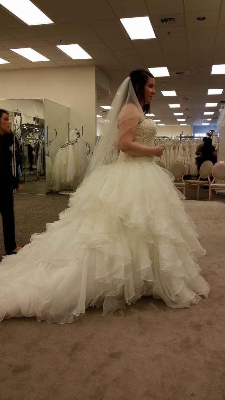 I found my dress