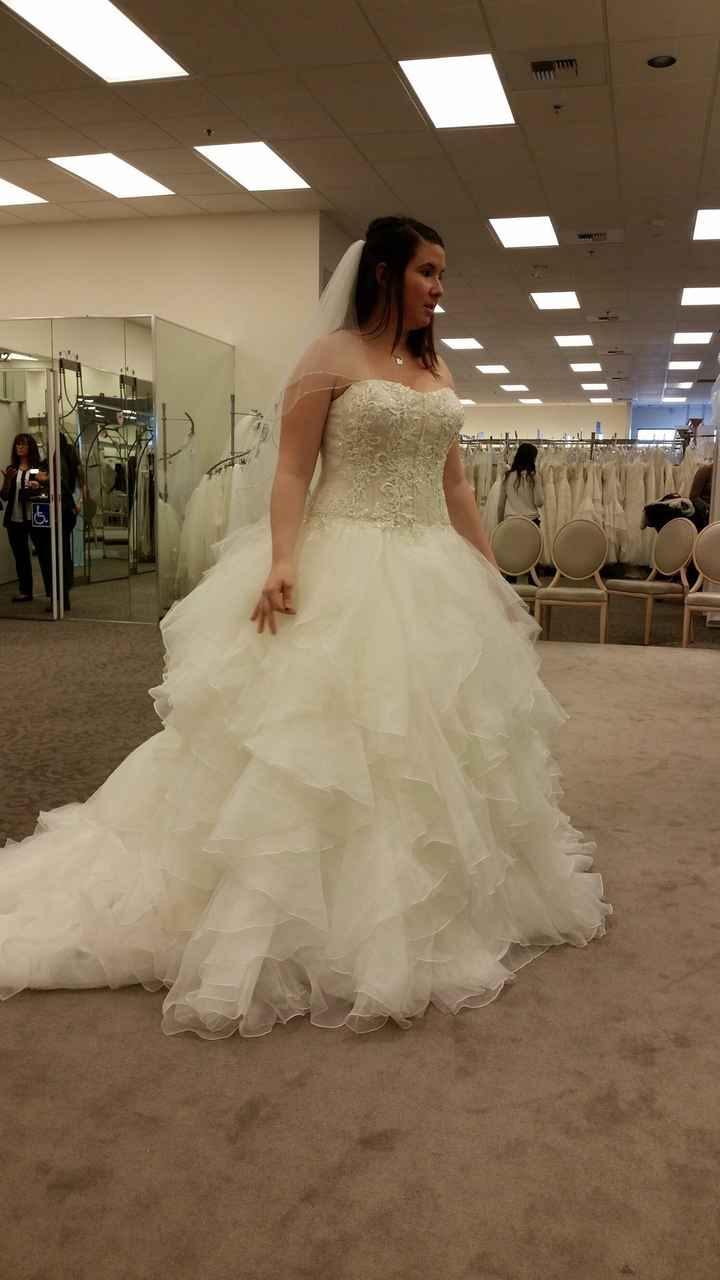 I found my dress