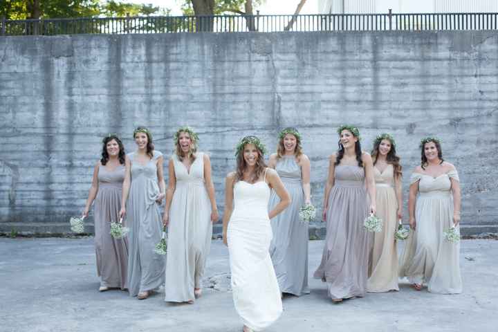 Bridesmaid dresses