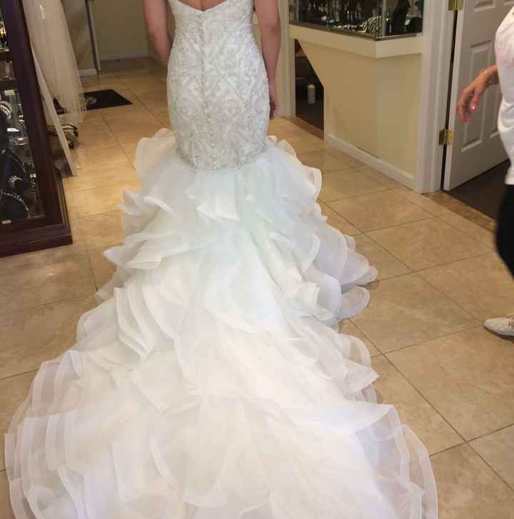 I went over budget on my dress