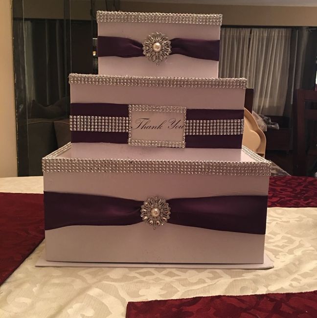 DIY card box - FINISHED!