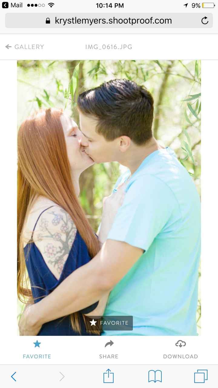 Engagement pics back:)