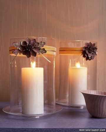 no flower centerpieces