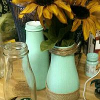 Centerpieces for a Navy, Burgundy, Blush, and Gold wedding. - 1