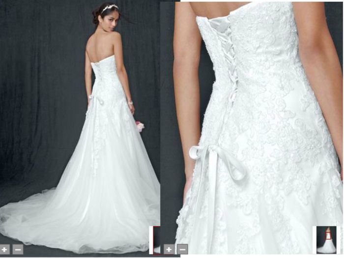 Wedding dress drama