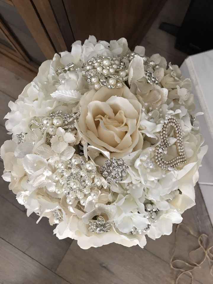 average size of bridal bouquet