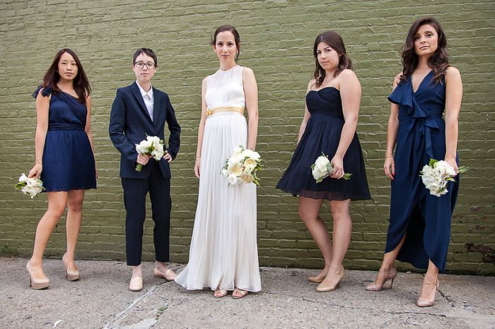 Bridesmaid that doesn’t wear dresses 1