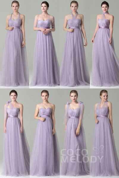 Bridesmaids: Convertible Dresses vs Dresses with Differing Silhouettes? - 2