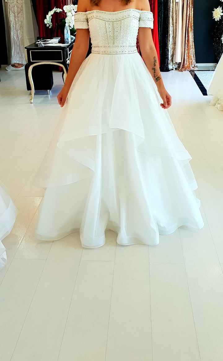 Adding glitter tulle to my wedding dress | Weddings, Wedding Attire |  Wedding Forums | WeddingWire