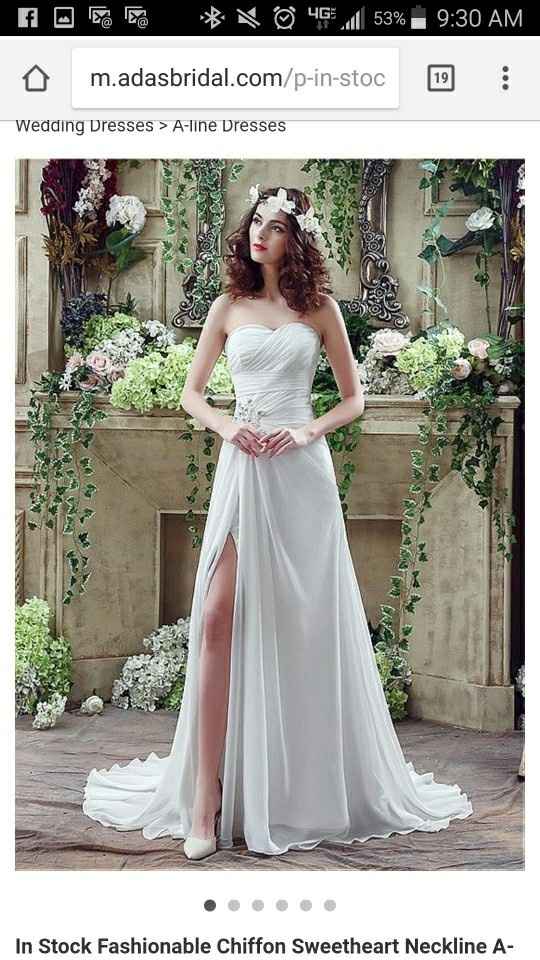 Wedding dress regrets