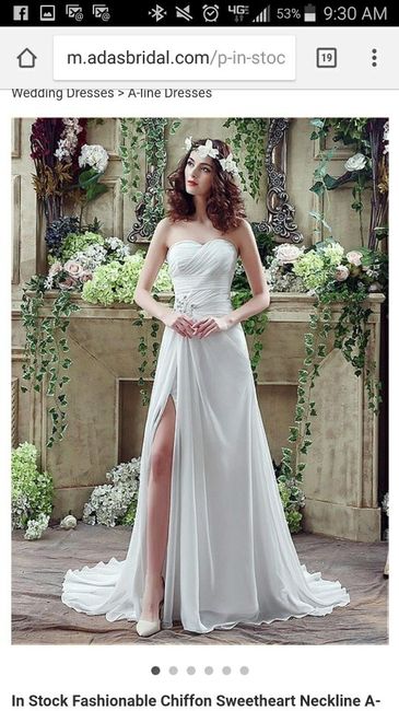 Wedding dress regrets