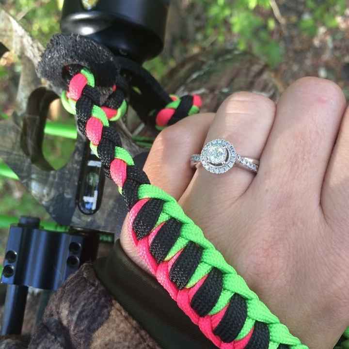 Let's see those rings! And for the Mrs lets see the bands with it ! I LOVE seeing everyone's bling:)