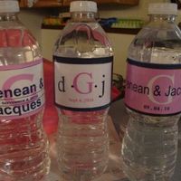 Water bottle Labels