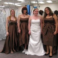 Cocoa Brown Bridesmaids Dresses