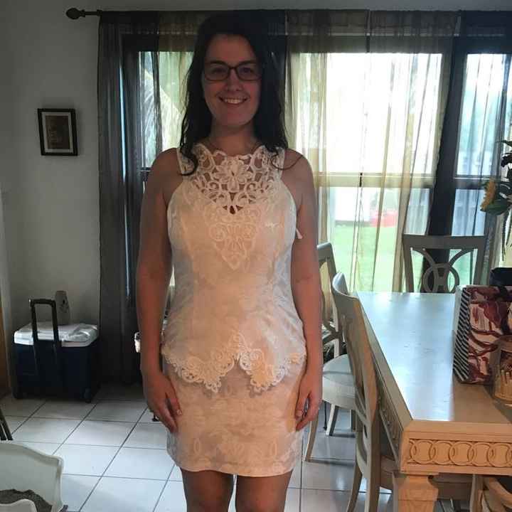 My mothers wedding dress!