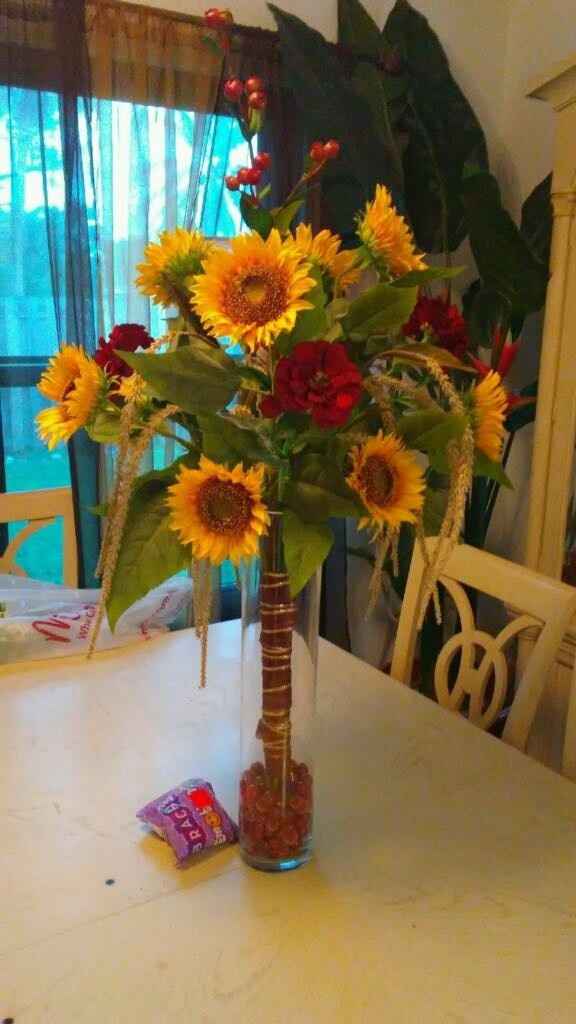 DIY centerpieces!