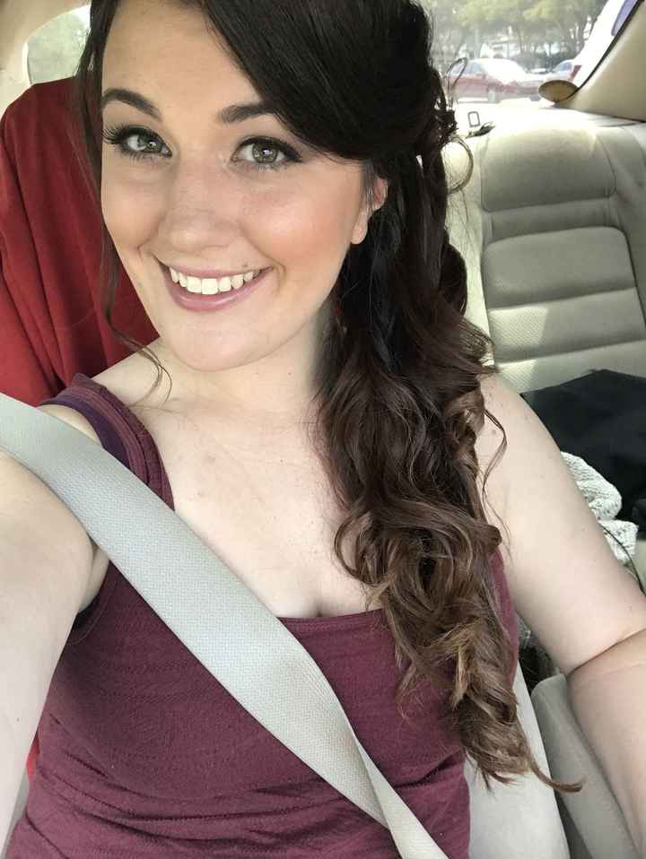 Make up and hair trial!