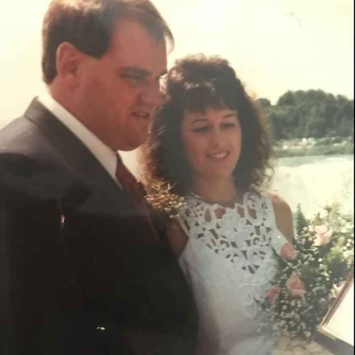 My mothers wedding dress!