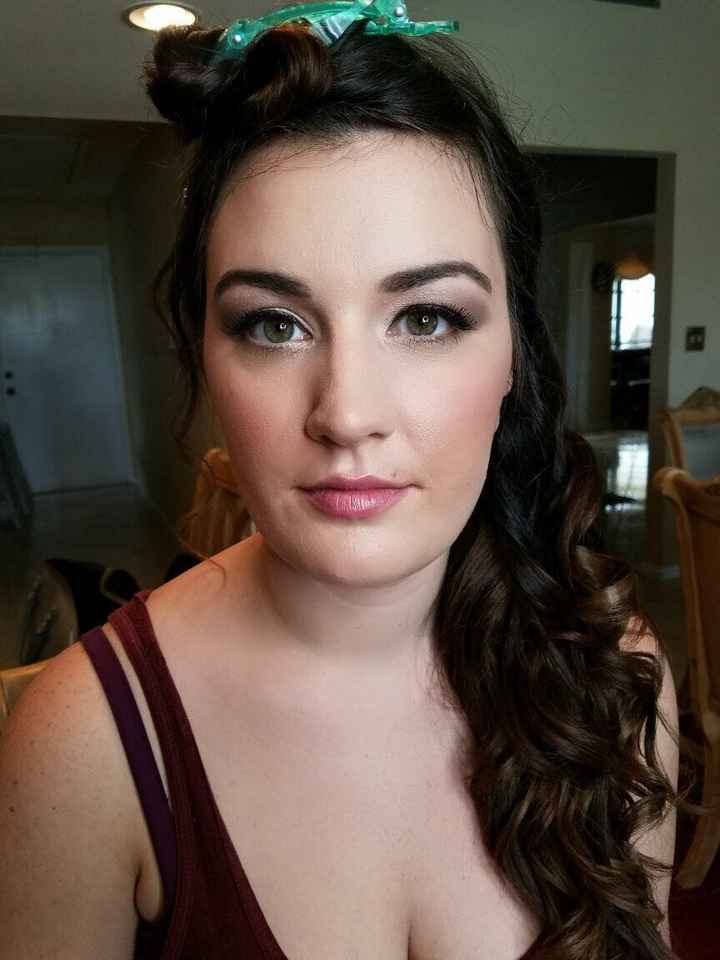 Make up and hair trial!