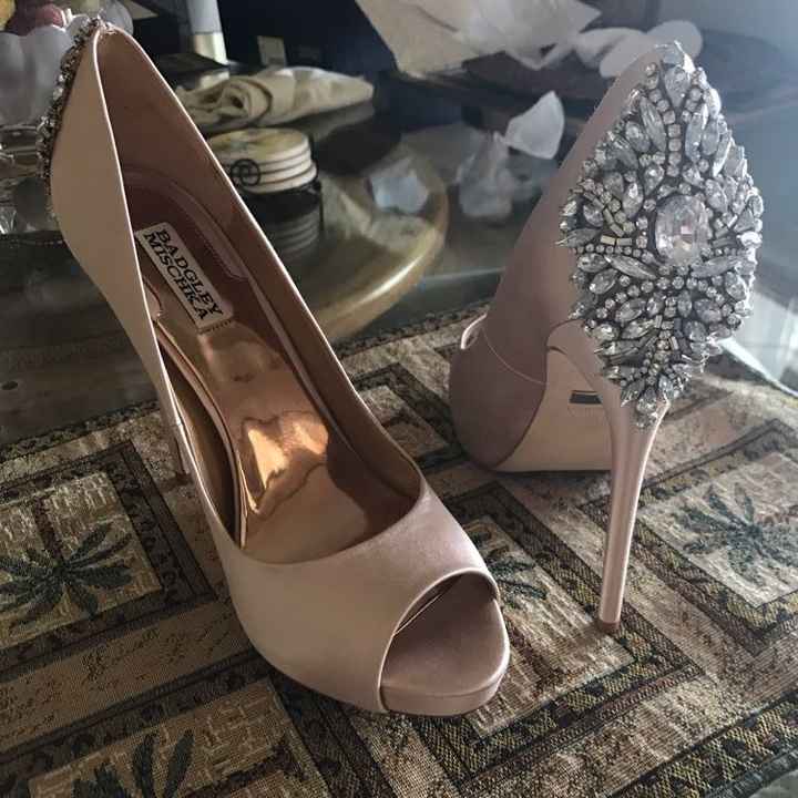 Blush brides- Show me your shoes