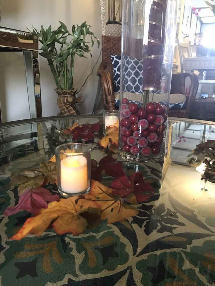 Finally finished my DIY centerpieces!