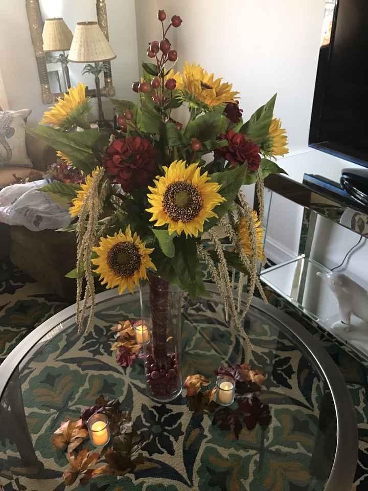Finally finished my DIY centerpieces!