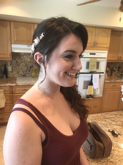 Make up and hair trial!