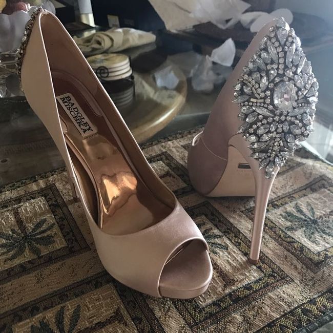Blush brides- Show me your shoes