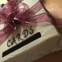 DIY card box - FINISHED!