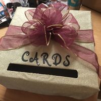 DIY card box - FINISHED!