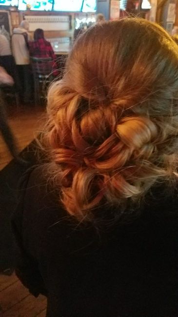 Make up trial and hair