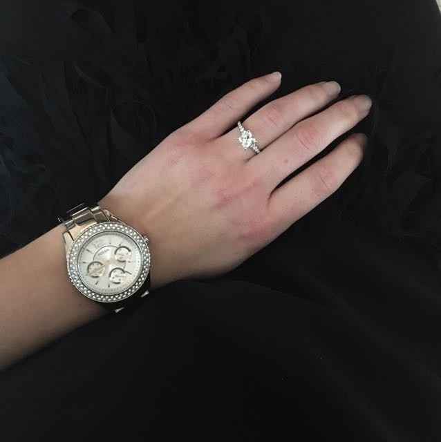 Engagement ring/wedding ring