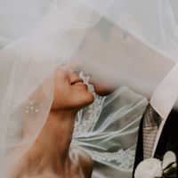 Honestly please! Long detailed train with long or short veil?! - 3