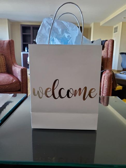 Welcome bags 1