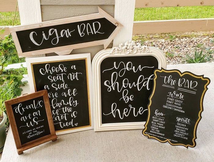 Fun Signs for the Wedding? :) 1