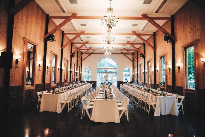 Long barn tables- Escort Cards/ Seating Chart?! 5
