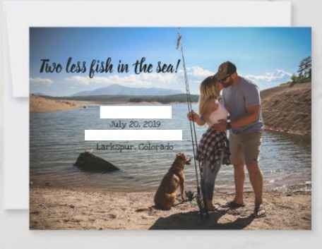 We decided on this picture for the front, it was everyone's favorite!