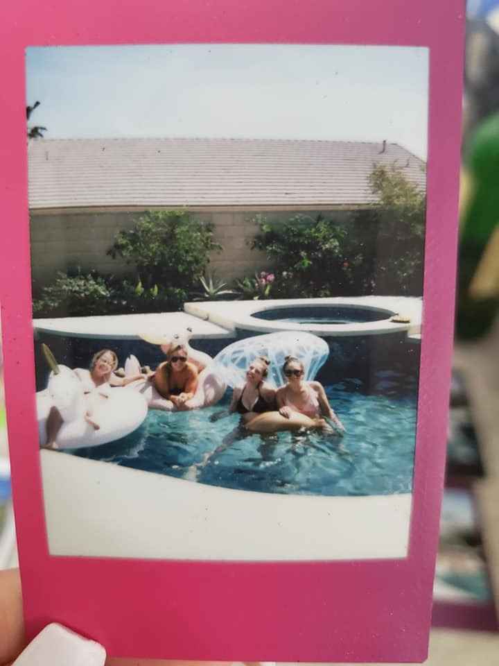 One of my BM brought her polaroid camera, it made for such cute pictures!