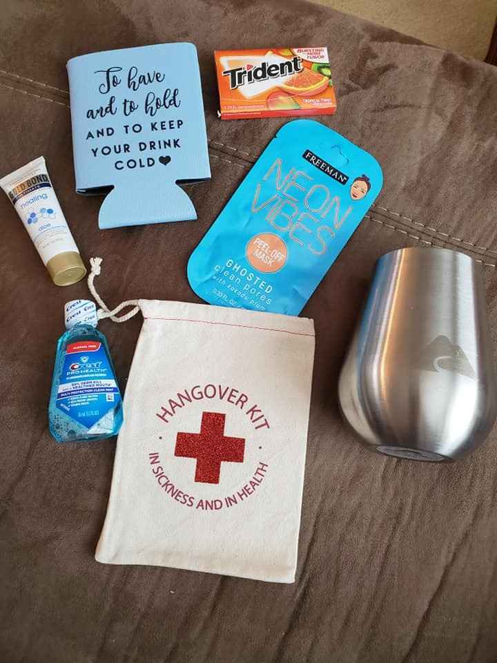 These are the favors I made for all the girls!