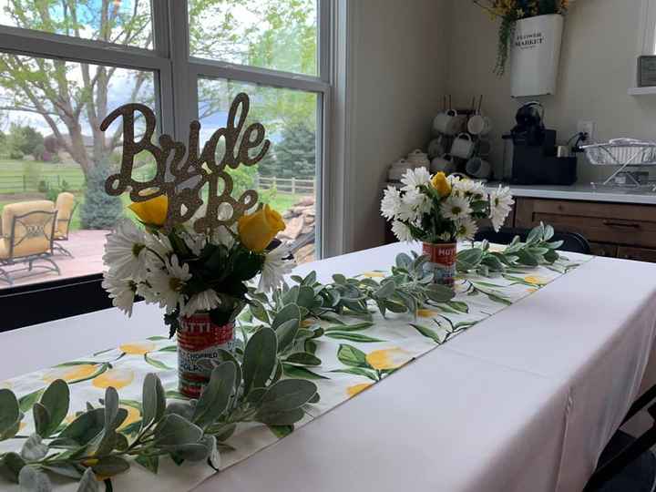 Table decor.
