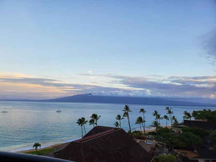 View from our room at Royal Lahaina